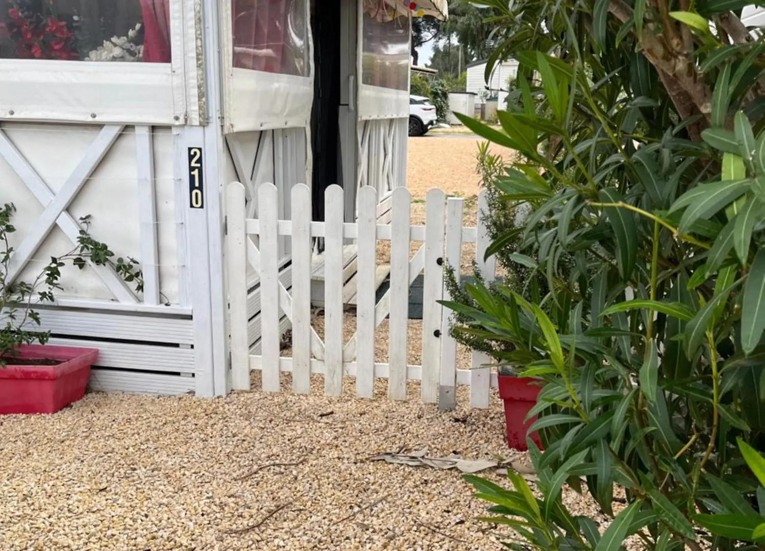 אתר קמפינג הייר Mobil Home 200M De La Mer